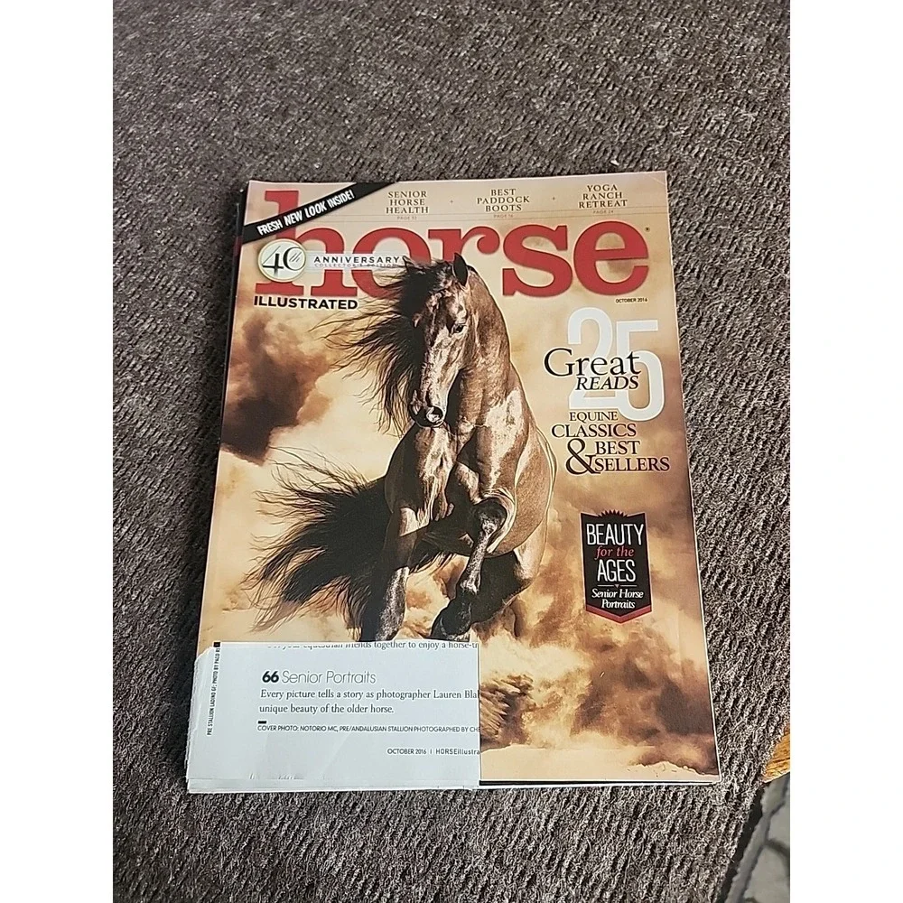 horse illustrated magazine 2016 Year Every Month Address Removed